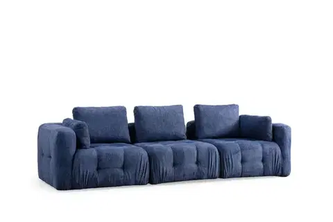 Trojmístná pohovka Amaris 3 Seater - Navy Blue
