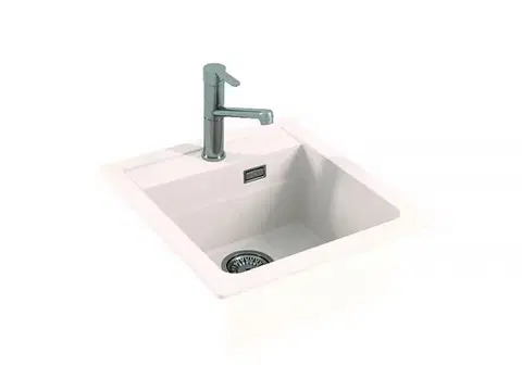Alveus Granitový dřez ATROX 20 Barva: Bílá