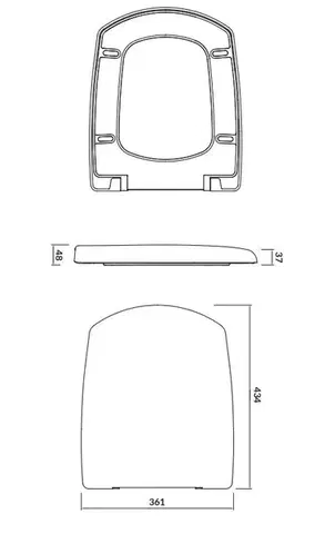 CERSANIT SEDÁTKO CARINA DUROPLAST ANTIBACTERIAL K98-0068