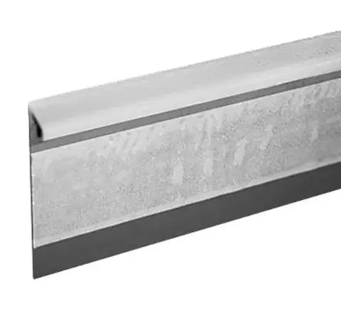 Döllken, DOPRODEJ: 2500x55x10 mm cm Kobercová (soklová) lišta TL55 138 světle šedá 2,5 m, 2500x55x10 mm, šedá