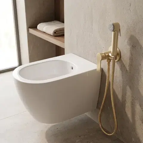 REA Podomítková bidetová baterie Argus Brush Gold REA-B9893