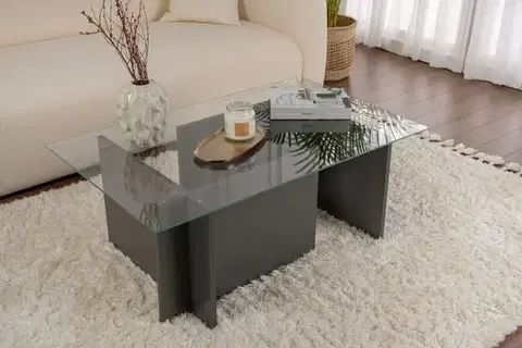 Konferenční stolek Vetrino - Anthracite