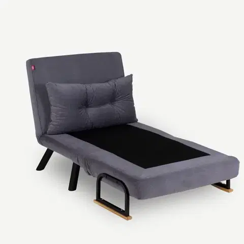 Křeslo Sando Single Grey