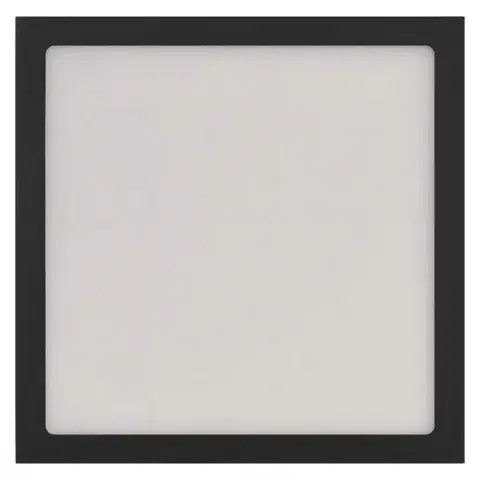 EMOS LED svítidlo NEXXO černé, 17 x 17 cm, 12,5 W, teplá/neutrální bílá ZM6333