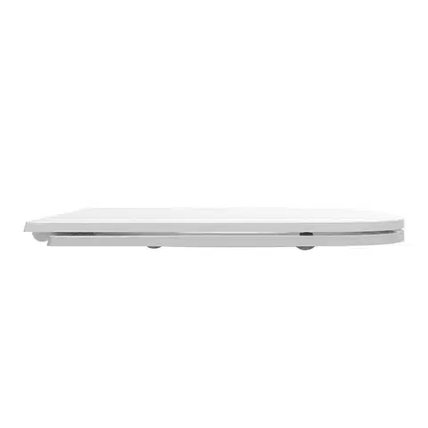 Mereo WC set Rimless WC hranaté, modul pro sádrokarton, bílé hranaté tlačítko MM02NSETRS320