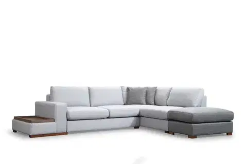 Hanah Home Rohová sedací souprava LOOP 4 šedá