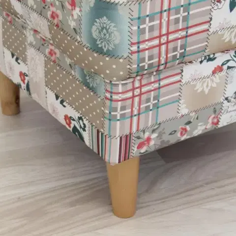 Křeslo s taburetem ASTRID Tempo Kondela