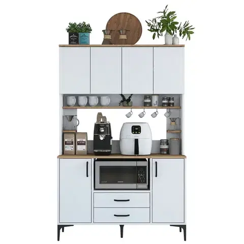 Skříň Jedy Walnut and White