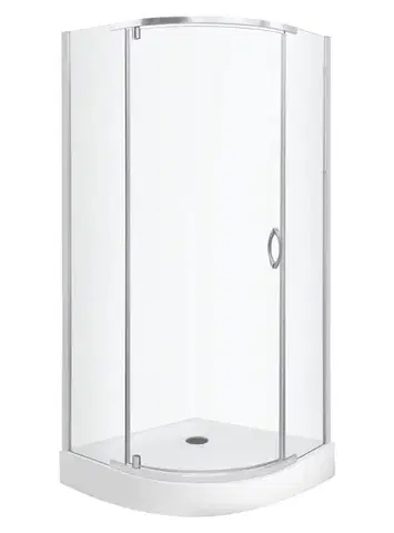 KERRA Kabina sprchová Splash 80 s vaničkou 16 cm 5907548113849