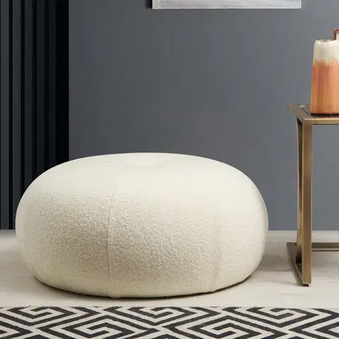 Taburet Tina Bouclet White