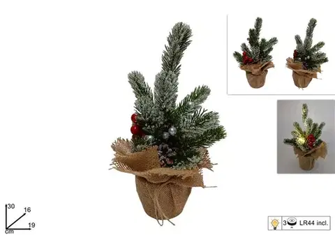 PROHOME - Stromek vánoční LED 30cm
